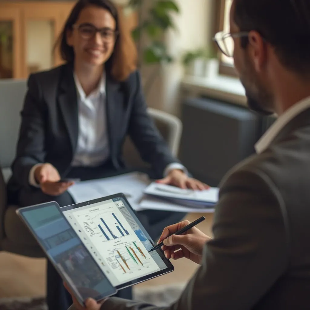Consultoria personalizada com cliente